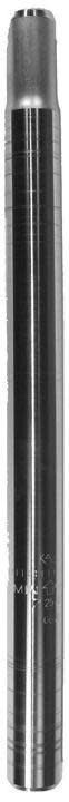 SP-200M STRAIGHT AL SEATPOST 26.0x350mm SILVER