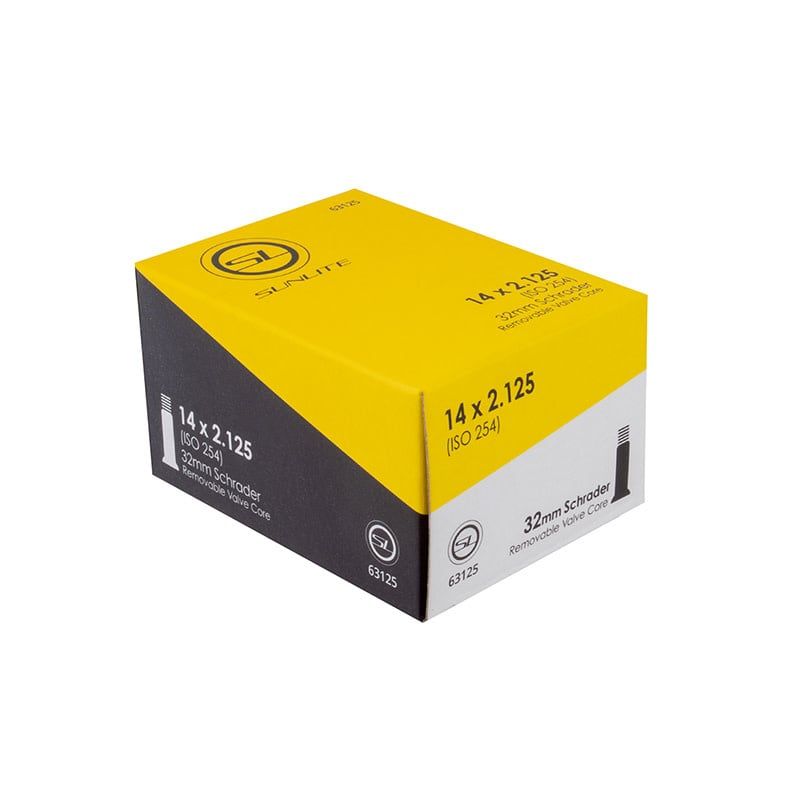Tube 14x2.125 SV Sunlite boxed