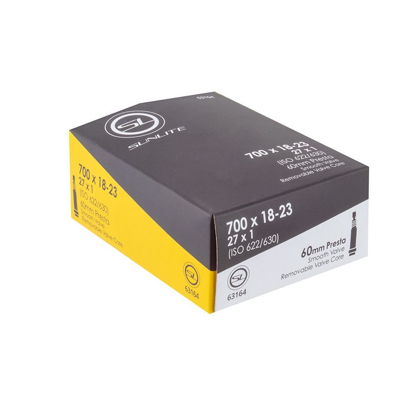 TUBE SUNLT 700x18-23 PV60/SMTH/RC (27x1) FFW22mm