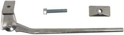 ALLOY KICKSTAND 285mm SILVER