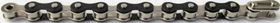 Izumi JET BLACK 1/2x1/8 116L 1-SPEED CHAIN SILVER/BLACK