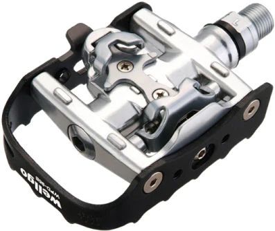 Wellgo WPD-95B AL 1-SIDE SPD SEALED CLIPLESS Pedals 432g Black