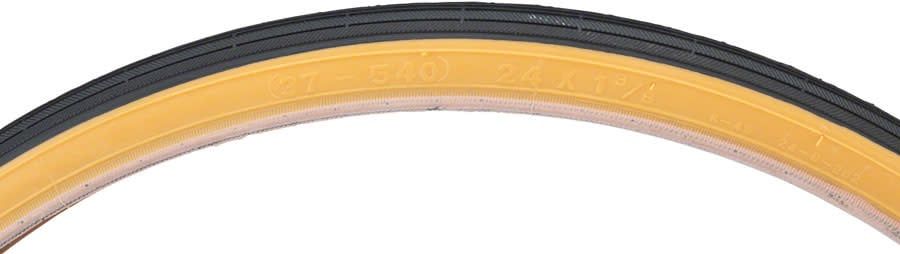 Kenda Street K40 Road Tire 24x1 3/8 Black/Tan Steel