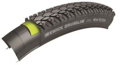 Kenda 700x42 K1216 KWICK DRUMLIN W/K-SHIELD-E BLK