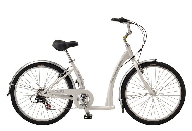 BIKE SUN STREAMWAY ALY 26 7sp PRL-WHT 09 DISCONTINUED