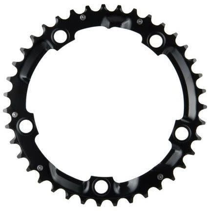 STEEL ROAD 130x39t MID-TRIPLE CHAINRING BLK