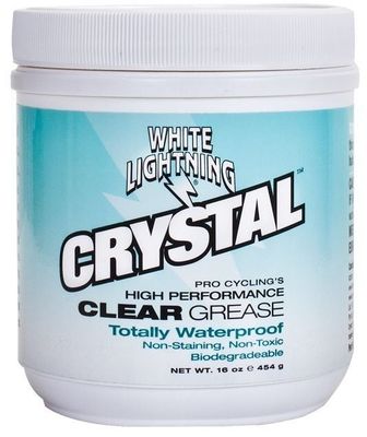 White Lightning CRYSTAL CLEAR GREASE 1lb TUB