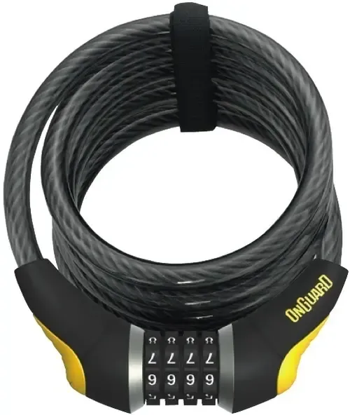 On Guard 8031 DOBERMAN CABLE W/RESET LOCK 12mm x 6&#39;