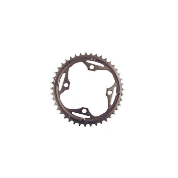 SUGINO  104mm x 48t CXP2 RAMPED ALLOY CHAINRING 8/9sp SILVER