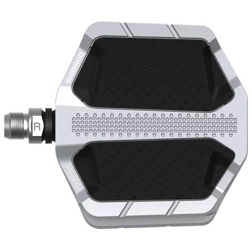 PEDAL, PD-EF205, FLAT, W/O REFLECTOR, SILVER