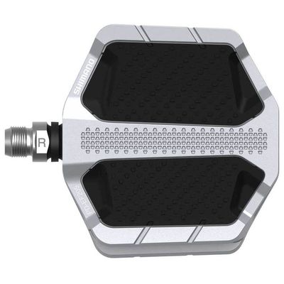 PEDAL, PD-EF205, FLAT, W/O REFLECTOR, SILVER