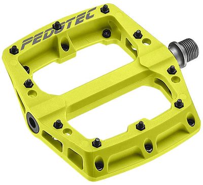 PT THUNDER 180 SEALED-BEARINGS THERMO-PEDALS W/R-PINS LIME