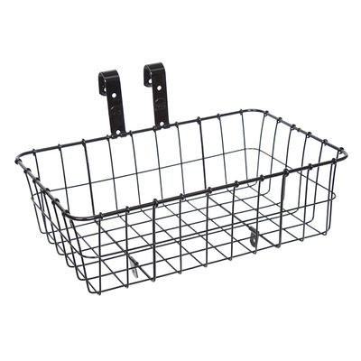 BASKET WALD 137 STD SMALL-15x10x5 BLK W/BRACES&amp;HRDWR