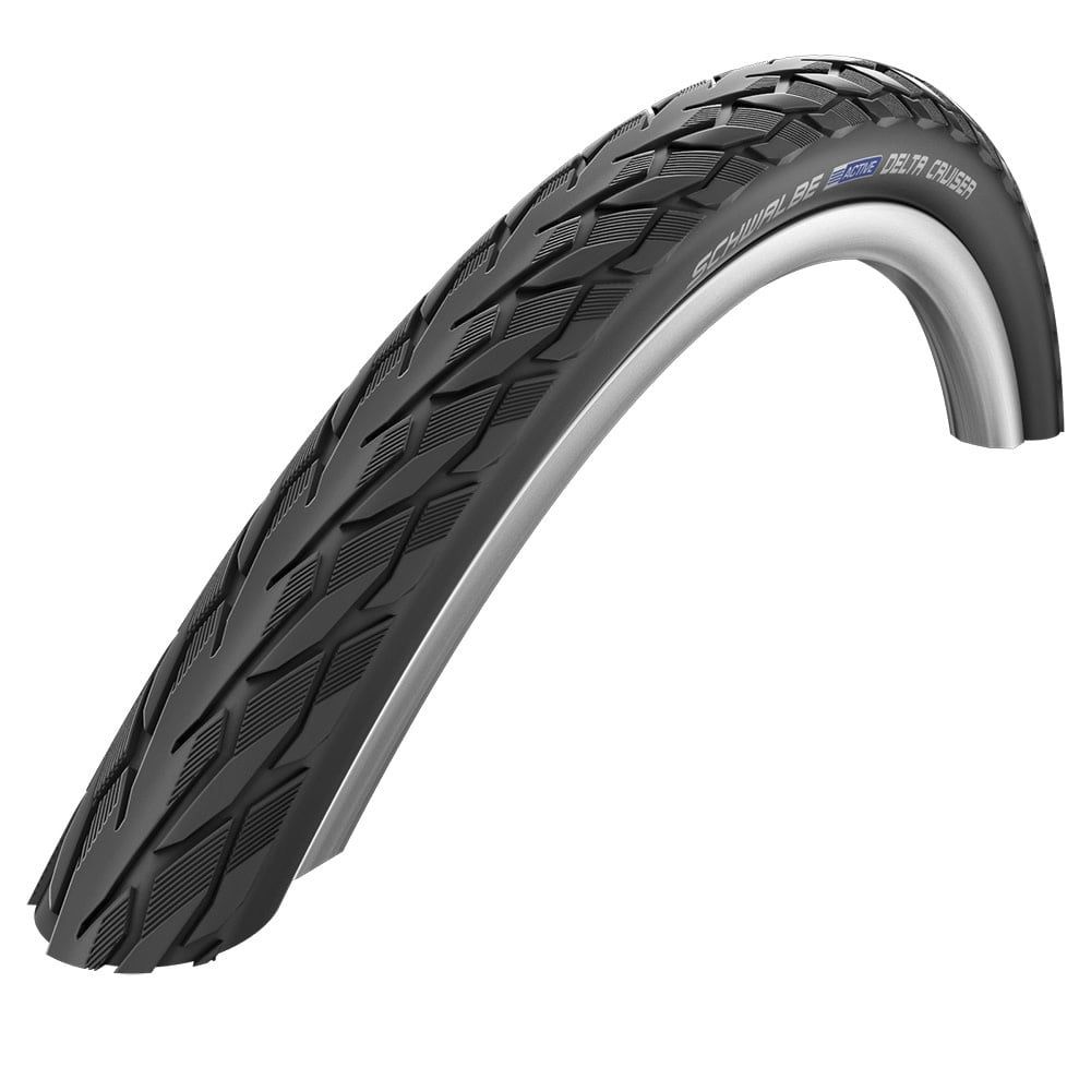 Schwalbe Delta Cruiser (37-590, Wired, K-Guard, SBC, Black)