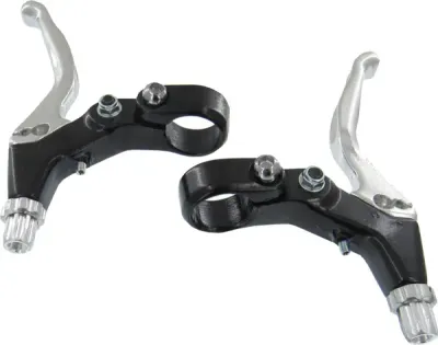 BL-42 MTB CANTILEVER LEVERS BLACK/SILVER