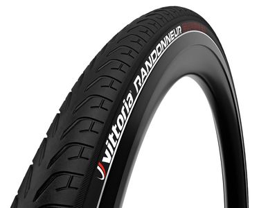 Vittoria Randonneur (no shielding) - rigid - blk/reflective 700x35c