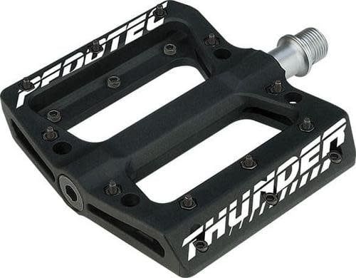 PT THUNDER 183 SEALED-BEARINGS THERMO-PEDALS W/R-PINS BLK