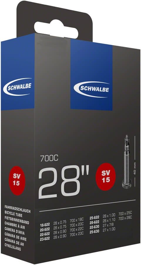 Schwalbe Standard Tube - 700 x 18-28mm, 50mm, Presta Valve