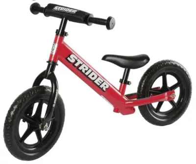 STRIDER-S4RD SPORT 12 PEDAL-FREE BIKE W/XL POST RED