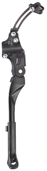 YRA-59B REAR MOUNT SEAT &amp; CHAIN STAY DISC COMPATIBLE ADJUSTABLE KICKSTAND BLACK