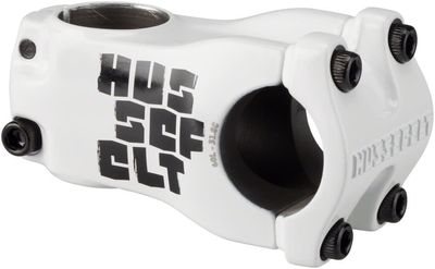 TruVativ Hussefelt Stem - 60mm, 31.8 Clamp, +/-0, 1 1/8&quot;, Aluminum, White
