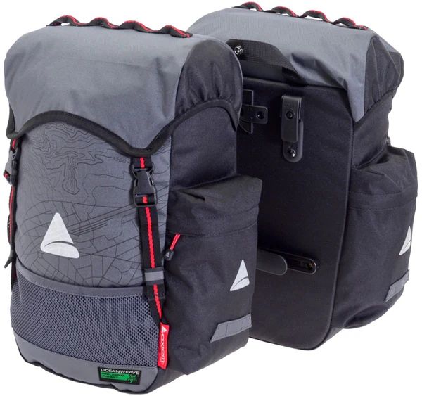 BAG AXIOM PANNIER SEYMOUR O-WEAVE P35+ GY/BK