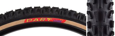 26x2.10&quot; DART FRONT FOLDING TIRE BLK AMBER