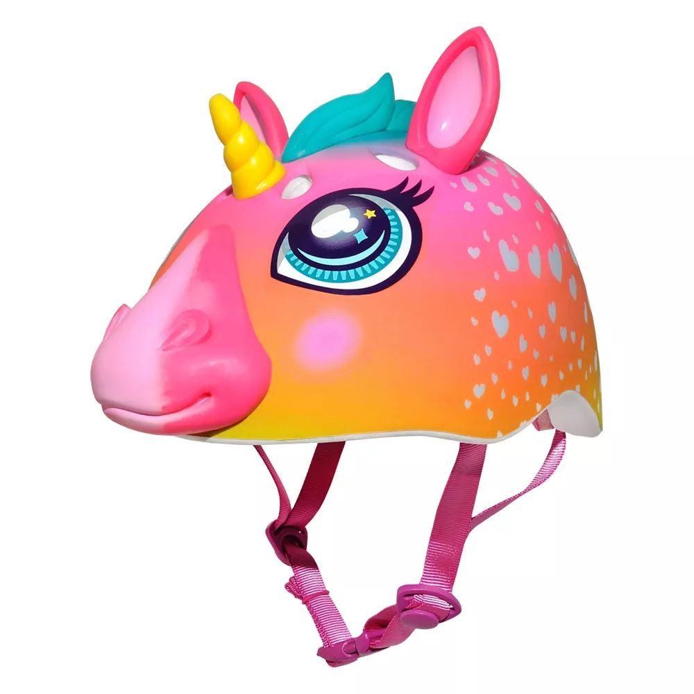 Raskullz CHILD Super Rainbow Unicorn Helmet 50-54cm FIT-SYS