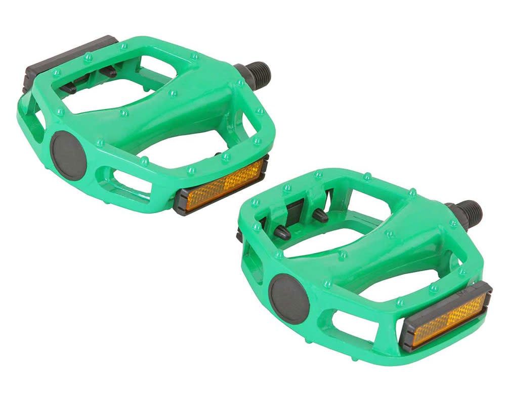 505 Alloy Pedals 1/2 Green.