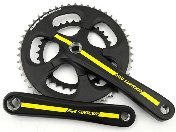 VX-D 34/50x175mm 9sp ALLOY CRANK BLK/YEL