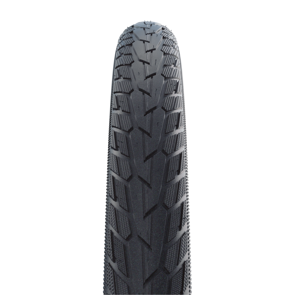 Schwalbe Road Cruiser Tire, 27 x 1-1/4 (28/32-630), Black/Gumwall, Green Compound, K-Guard, Wire