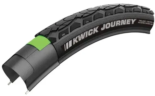 700x32c K1129 KWICK JOURNEY W/K-SHIELD REFLECTIVE TIRE BLACK