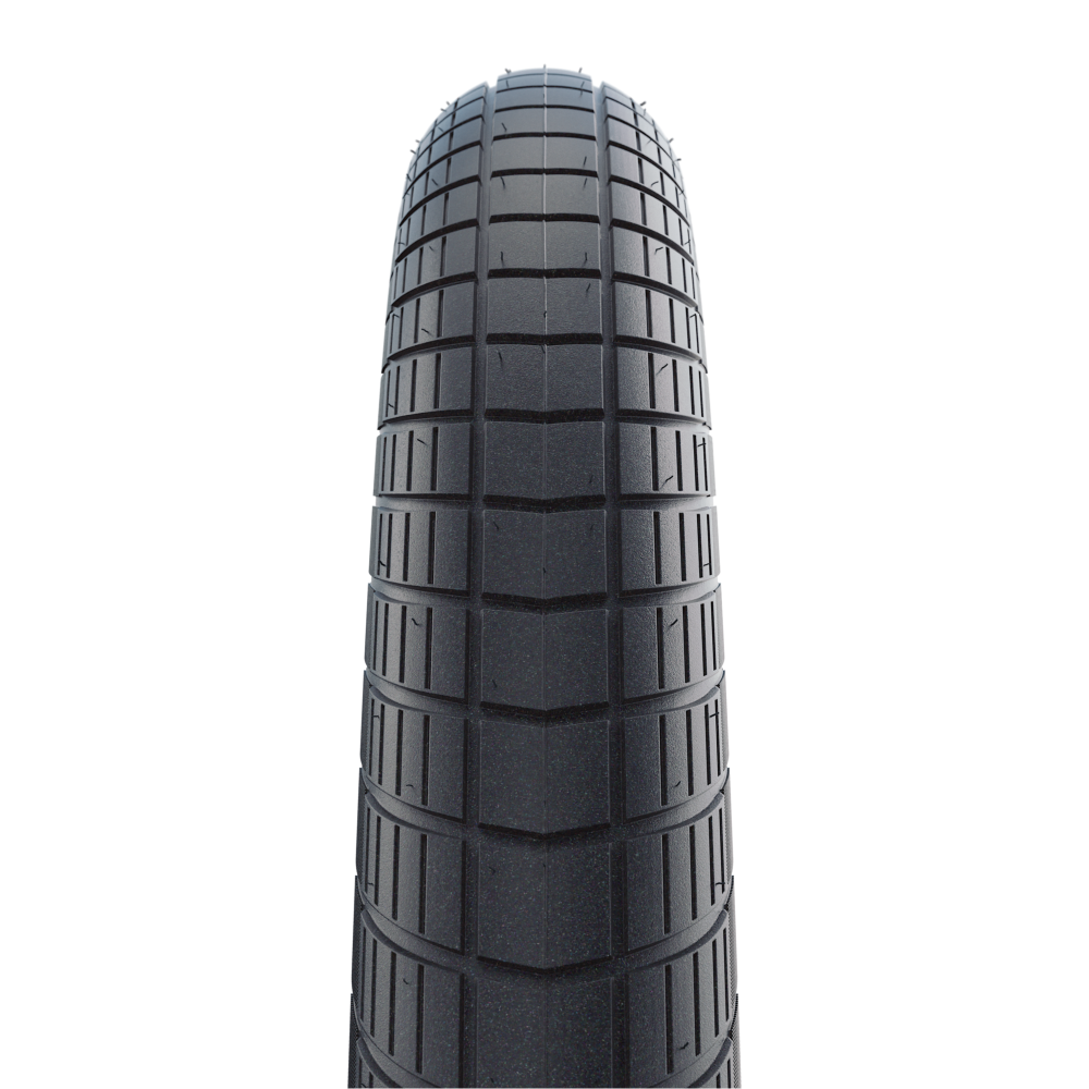 SCHWALBE BIG APPLE ETRTO 50-203 (12x2.00 Inch) K-Guard Black N Roll Black-Reflex