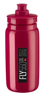 FLY H2O BOTTLE AMARANTH W/ BLACK LOGO 550ml (d) (Send 309507)