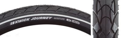 Kenda 20x1.75&quot; K1129 KWICK JOURNEY SRC-KS TIRE BLACK/REFLECTIVE