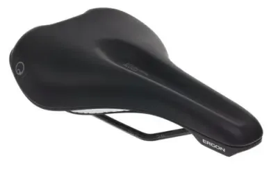 ERGON BIKE ST-GEL WOMEN&#39;S TOURING SADDLE W/INDENT MEDIUM/LARGE BLACK