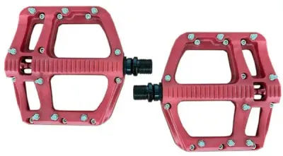 Hafny HF1550 9/16&quot; RESIN PEDAL W/PINS SEALED BEARINGS RED