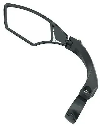 HAFNY HF-M903RS-FR01 HD AUTO GLASS LENS RH CLAMP-ON MIRROR BLK