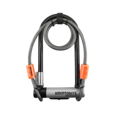 Kryptonite U KRYPTOLOK STD 4x9 w/Cable &amp; Bracket