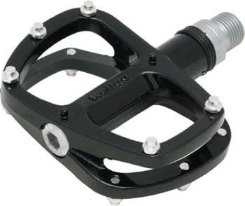 Wellgo R146 Pedals - Platform, Aluminum, 9/16&quot;, Black