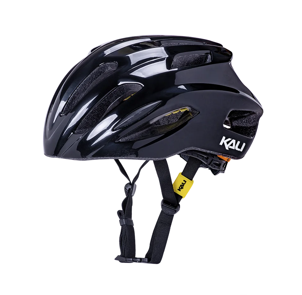 Kali Prime 2.0  Road Helmet Solid Gloss Black  L/XL