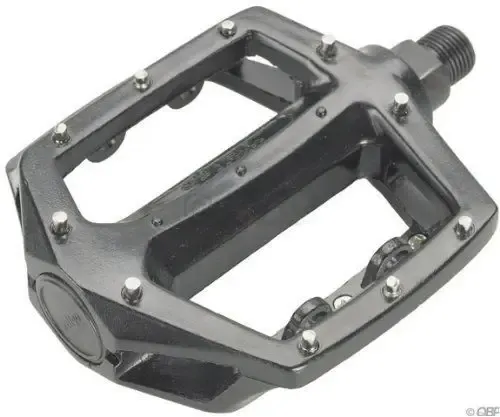WELLGO LU-313 AL PLATFORM PEDAL 9/16" BLACK