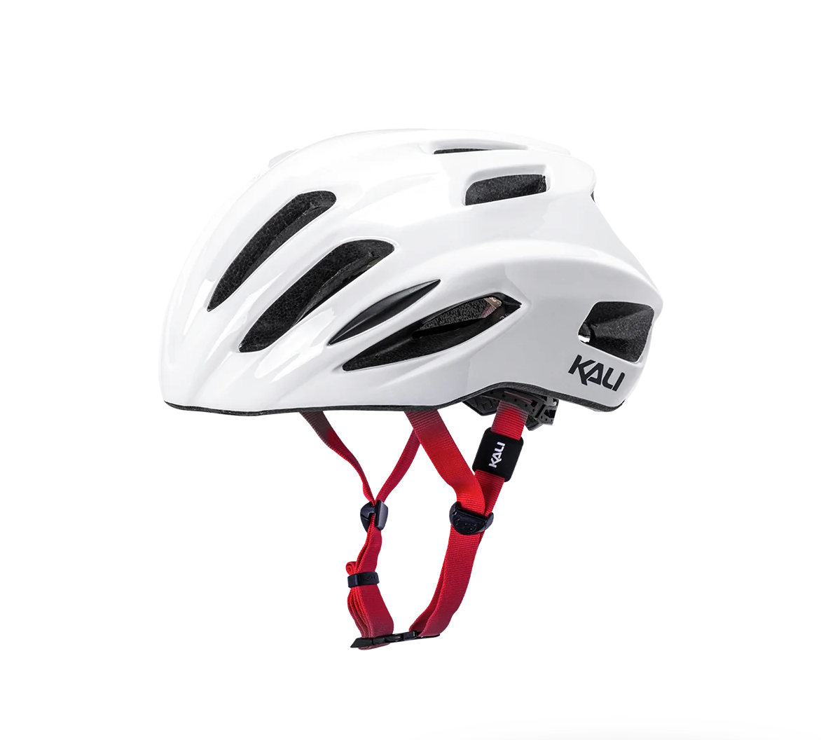 Kali Prime 2.0  Road Helmet Solid Gloss White  S/M