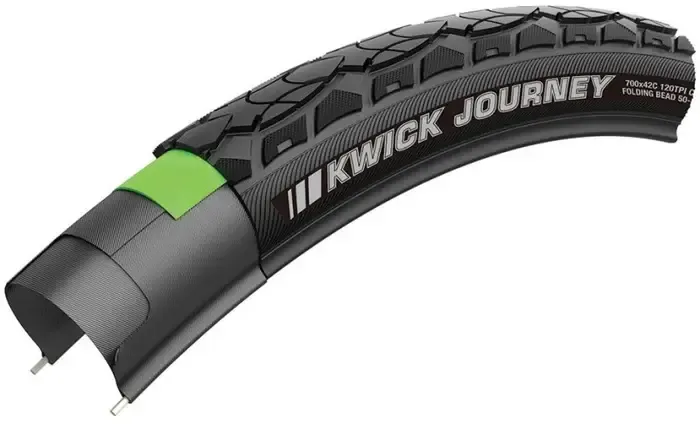 Kenda Tire 26x1.95&quot; K1129 KWICK JOURNEY SRC-KS BLK/REFLT