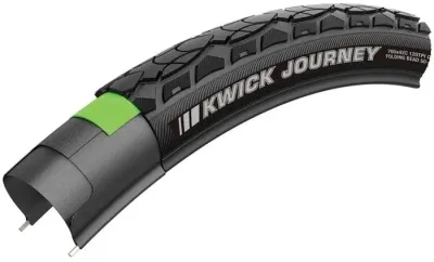 Kenda Tire 26x1.95&quot; K1129 KWICK JOURNEY SRC-KS BLK/REFLT