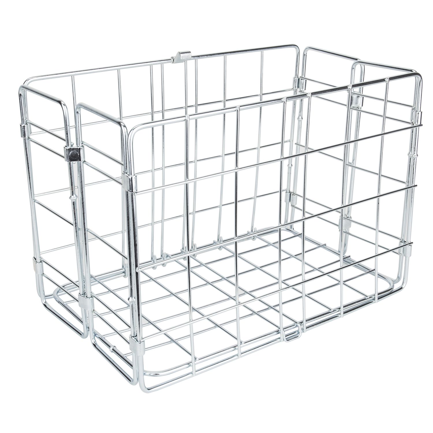 Wald Basket 582 FOLDING Rear Silver