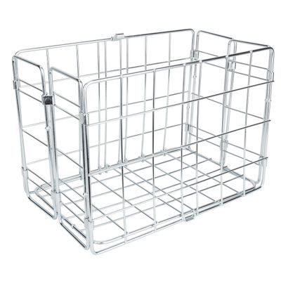 Wald Basket 582 FOLDING Rear Silver