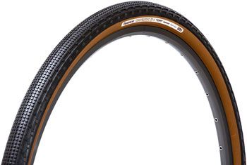 Panaracer GravelKing SK Plus Tire - 700 x 45, Tubeless, Folding, Black/Brown, ProTite Protection