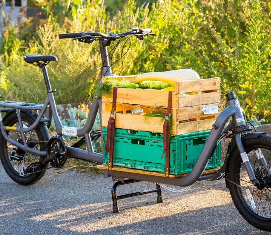 YUBA, Supercargo, Cargo Bicycle, 20&#39;&#39; Grey