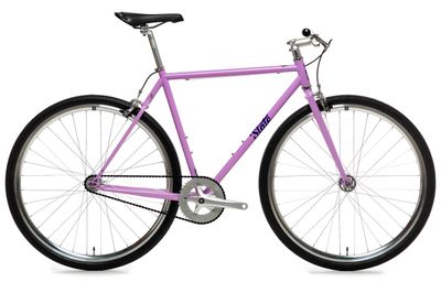 State Bicycle Co. 4130 - Purple Reign – (Fixed Gear / Single-Speed) - 55 cm Wide Riser Bars
